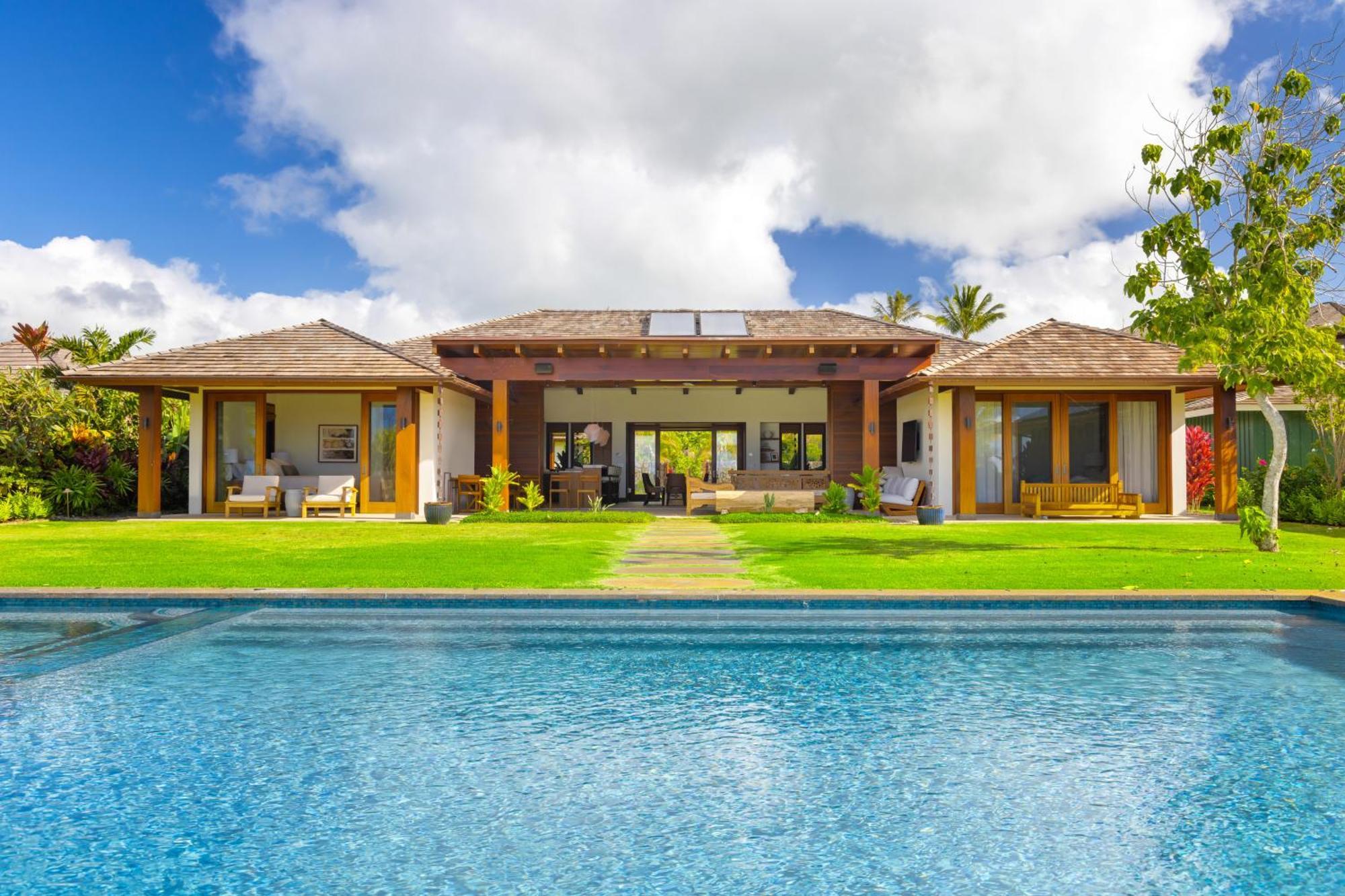 Luxury 5Br Vacation Home W Pool Koloa Kültér fotó